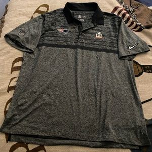 nike super bowl LI golf  polo